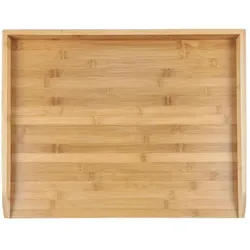 Kinghoff BAMBOO KITCHEN TABLE 64X43cm KH-1517, Schneidebrett, Mehrfarbig, Braun