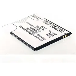 AGI 39089 - Akku - Wiko - Schwarz - Lithium Polymer (LiPo) - 3000 mAh - 3,8 V, Smartphone Akku