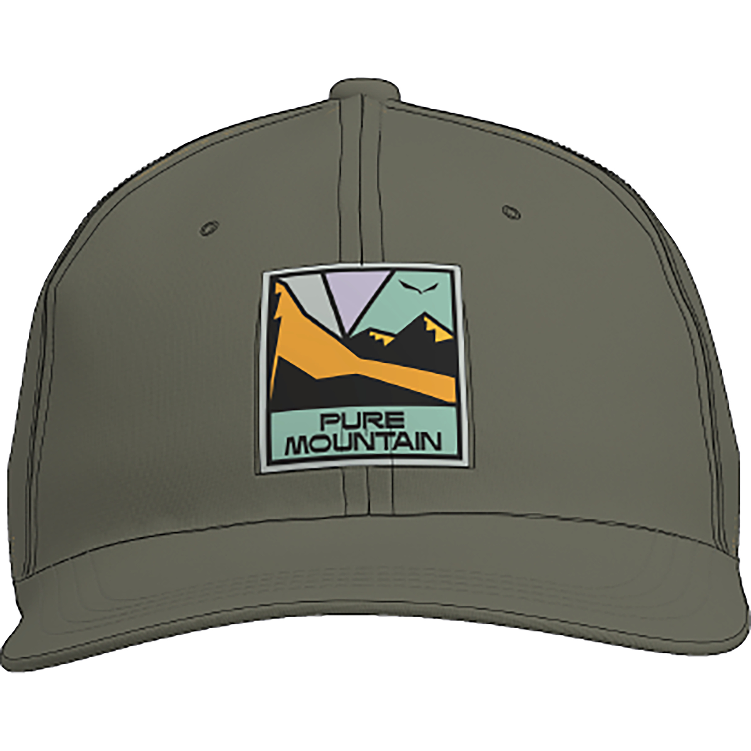 Salewa Graphic Cap Basecaps oliv Lifestyle Hautfreundlich