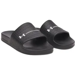UNDER ARMOUR ARMR Lite Slides Badelatschen Herren 001 - black/black/white 46