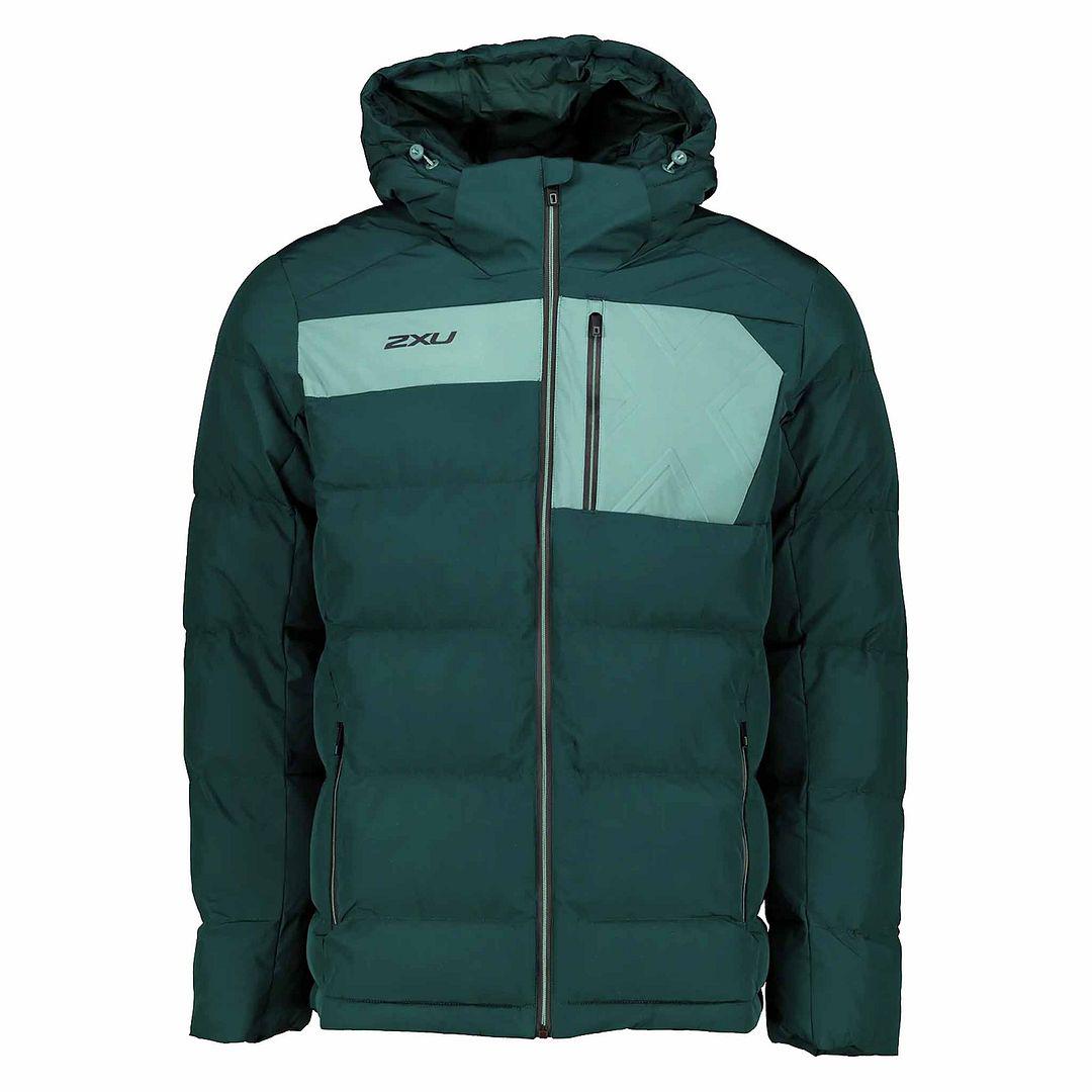 2xu Utility Isolation Mens Green Jacke