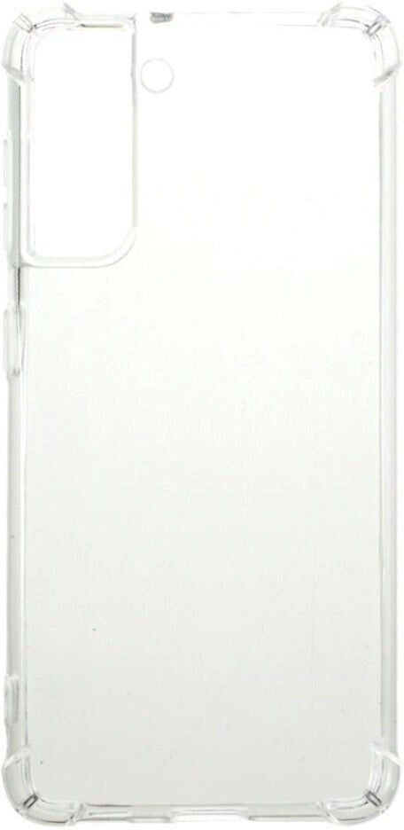 INCOVER Samsung Galaxy S21 Fleksibelt Drop-Proof Plastik Cover - Gennemsigtig