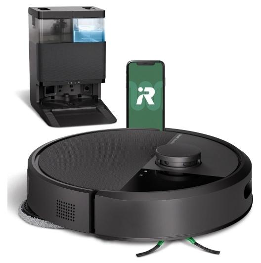 Irobot Rooba Plus 405 Combo-Automatischer Reinigungsroboter Mit Wischmopp Und Karte