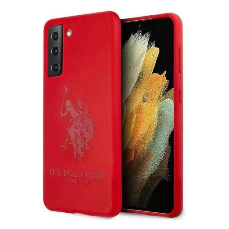 U.S. Polo US POLO US Polo USHCS21MSLHRTRE S21 + G996 red (Samsung Galaxy S21+) (USHCS21MSLHRTRE)