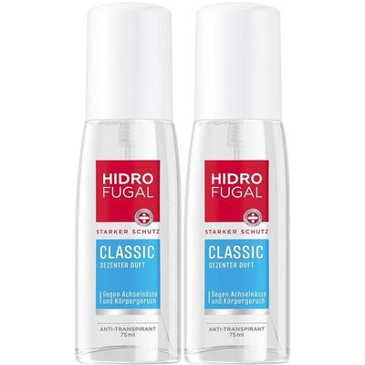 Hidrofugal classic Zerstäuber 2x 2x75 ml Deospray
