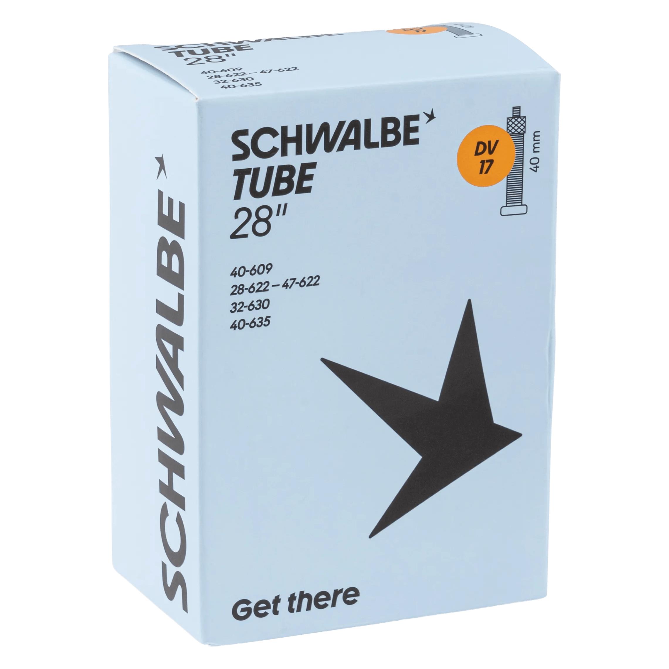 Schwalbe Schlauch DV17, 28/47-622/635 40mm (Dunlop (DV), 28", 40 mm) (10462781)