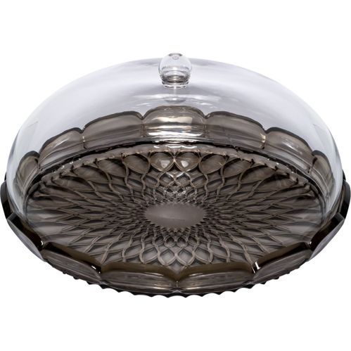 Guzzini VANITY Tortenglocke Smoke