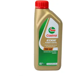 5W-40 Castrol EDGE Turbo Diesel Motoröl 1 Liter