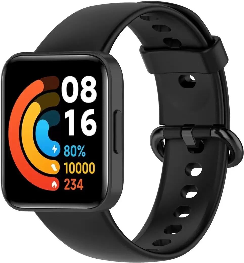 INF Stylisches TPU-Armband für Xiaomi Redmi Watch 2 Schwarz