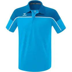 erima Change Poloshirt Herren curacao/mykonos/weiß 3XL
