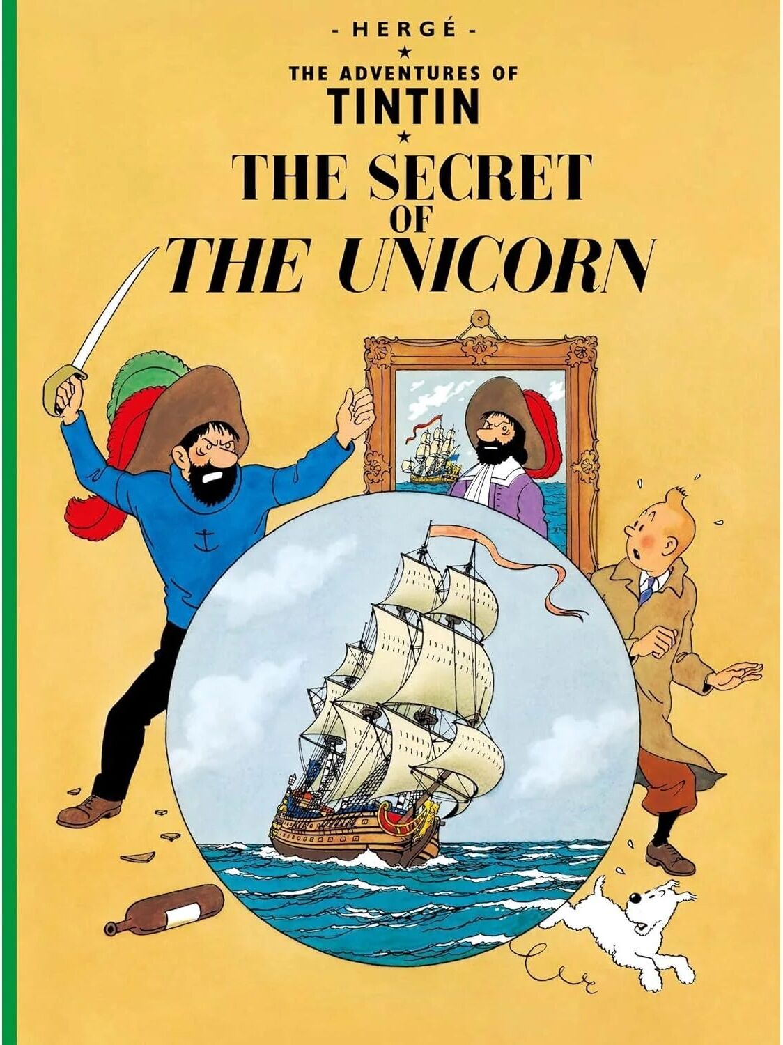 Farshore The Adventures of Tintin: The Secret of the Unicorn by Hergé - Paperback Graphic Novel - Ages 8+ - Classic Comic Adventure