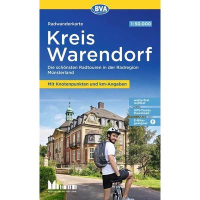 BVA Radwanderkarte Kreis Warendorf mit Knotenpunkten 1:50.000, Sonstige von , KOMPASS Freytag & Berndt, 978-3-96990-225-7