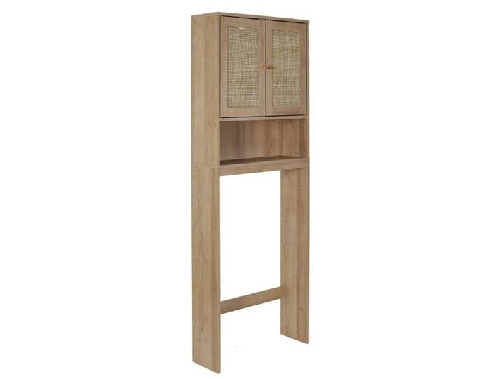 Meuble contour wc coloris naturel