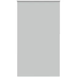 vidaXL Verdunkelungsrollo Hellgrau 125x230cm Stoffbreite 121,6cm