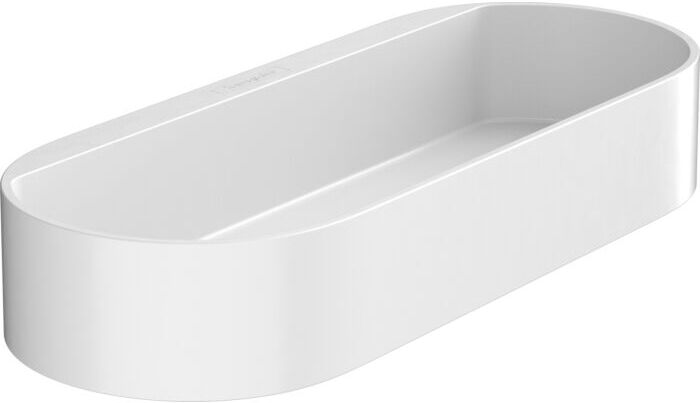 Hansgrohe WallStoris Ablagekorb 27913700 250x39mm, aus Kunststoff, Mattweiß