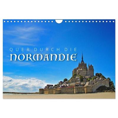 Quer durch die Normandie (Wandkalender 2027 DIN A4 quer), CALVENDO Monatskalender
