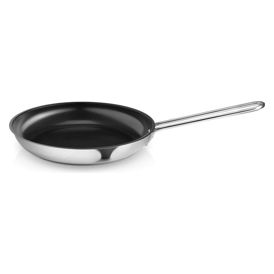 Eva Solo Eva Trio Recycled Stainless Steel stegepande med keramisk Slip-Let belaegning Ø28cm (Bratpfanne, Edelstahl, 28 x 10 cm) (5706631257862)
