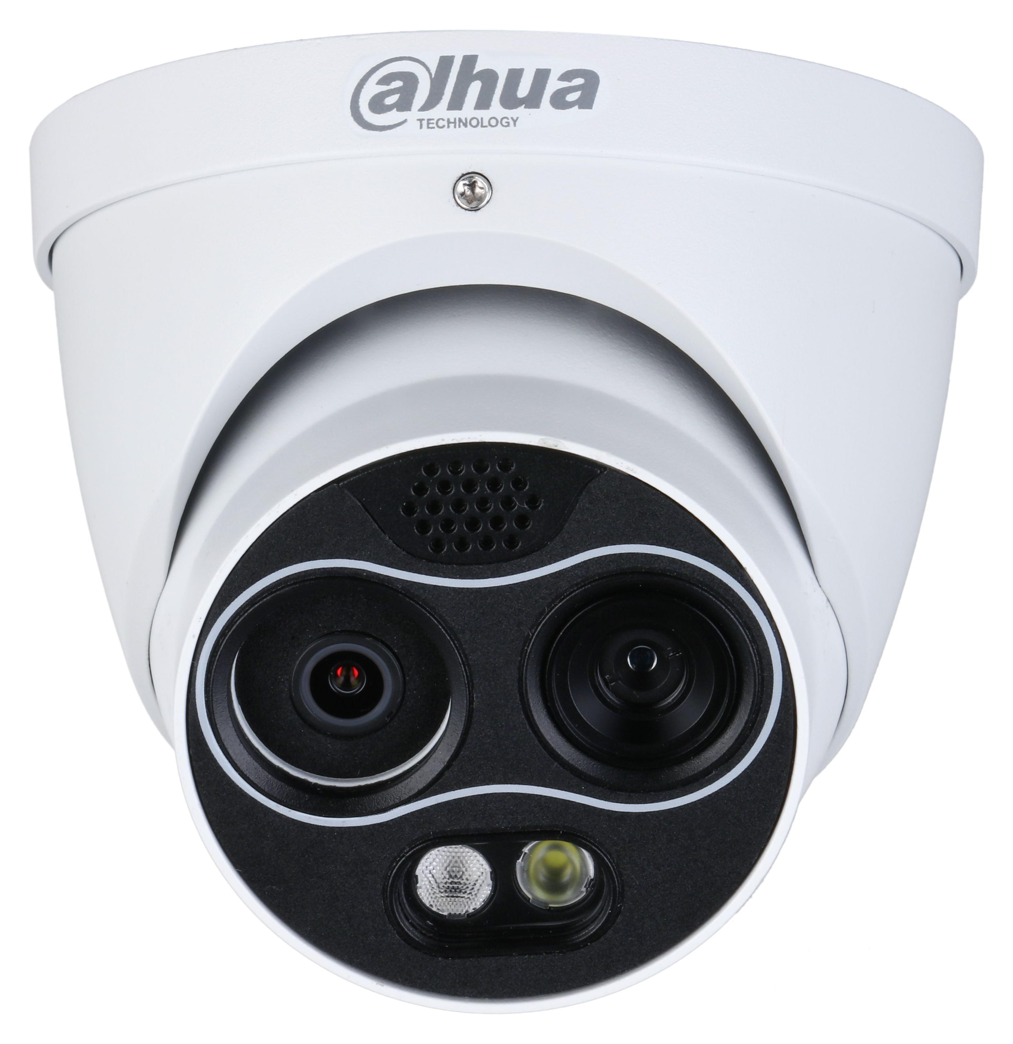 Dahua Technology Lite TPC-DF1241-B2F2-DW-S2, IP-Sicherheitskamera, Innen & Außen, Kabelgebunden, Decke/Wand, Weiß, Turret
