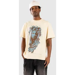 Any Means Necessary Internal Suffering Boxy T-Shirt white cap off white Gr. L