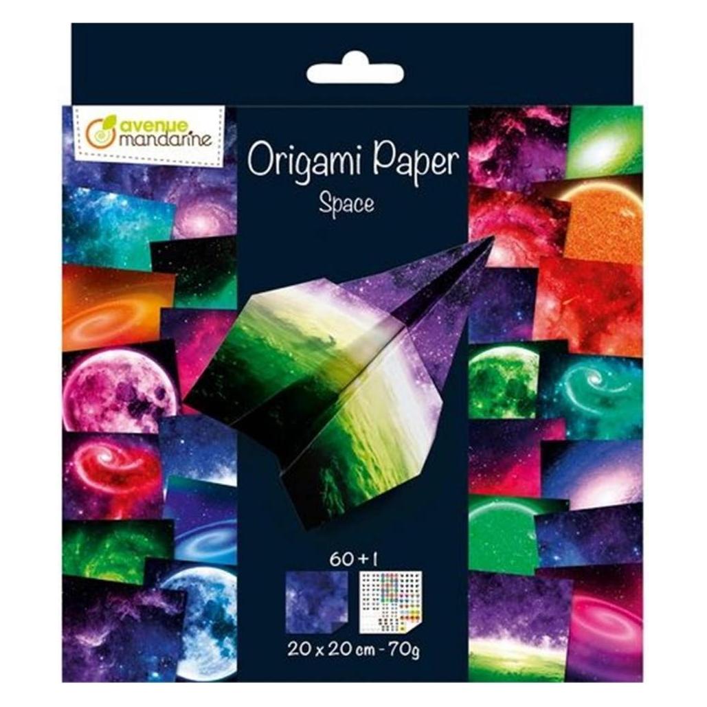 My Mandarine Origami Paper Weltall (70 g/m², 60x) (OR519C)