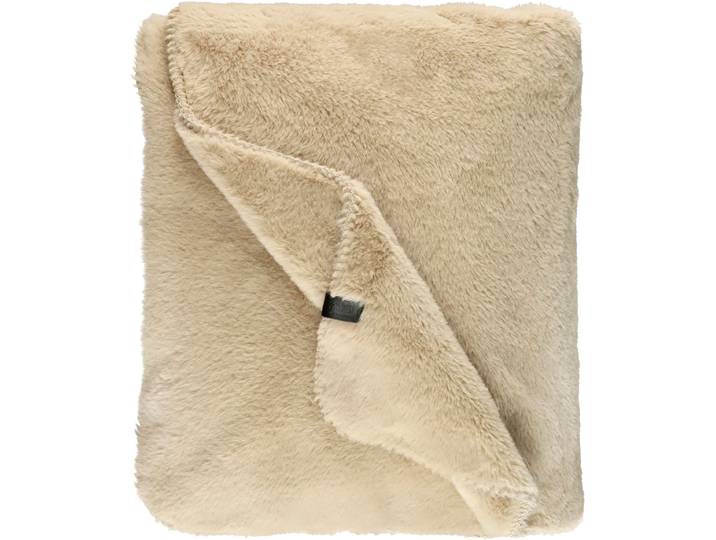 Wohndecke Chic , beige, B:140cm L:200cm, Kunstfaser, Kunstfell, SCHÖNER WOHNEN-KOLLEKTION, Wohndecken, Wohndecke, aus kuschligem Kunstfell