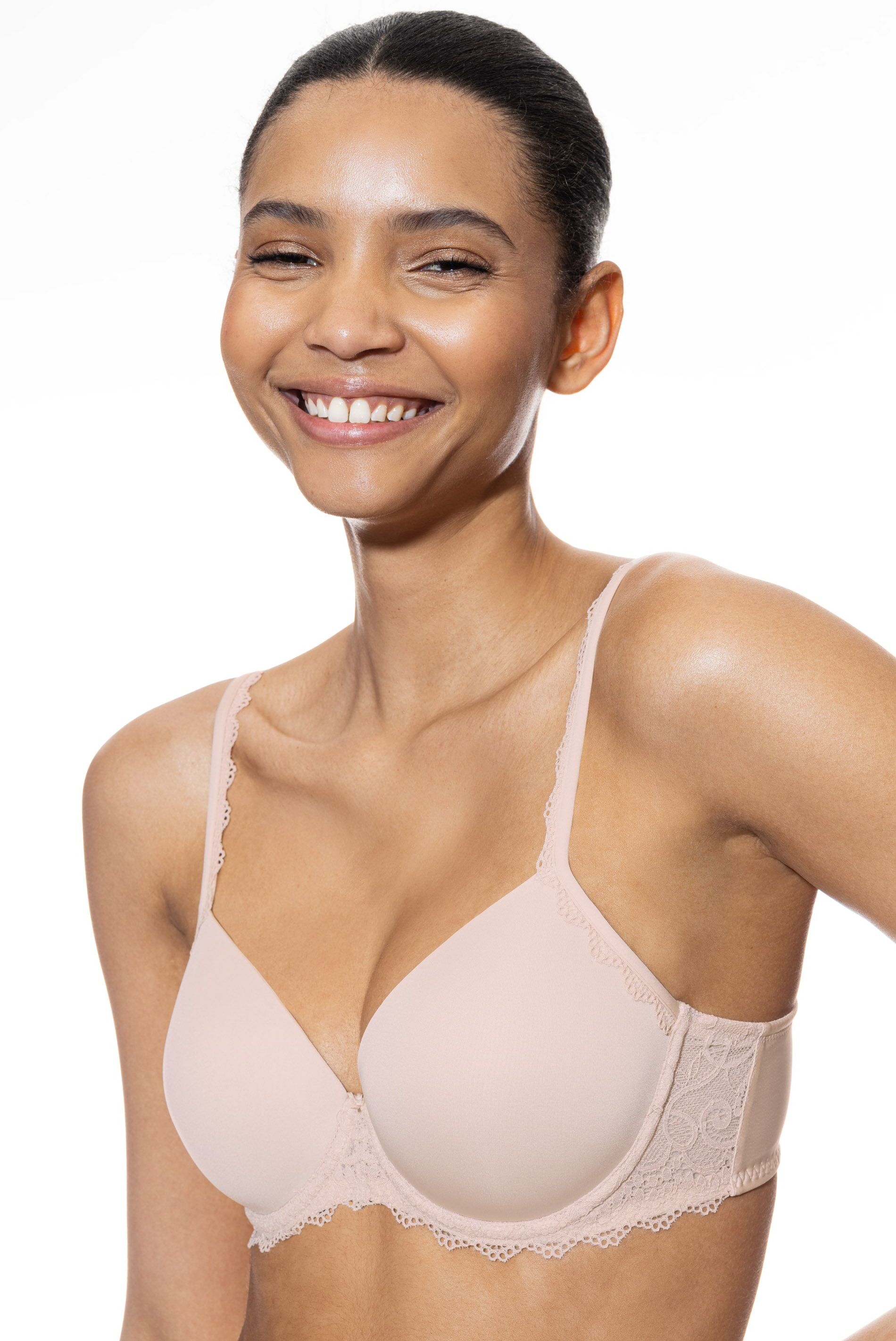 Bügel-BH MEY "AMOROUS", Damen, Gr. 75, Cup E, beige (bailey), Spitze, Obermaterial: 87% Polyamid, 13% Elasthan, BHs Bügel-BH, Spitze im vorderen Unterbrustband bailey 75, Cup E