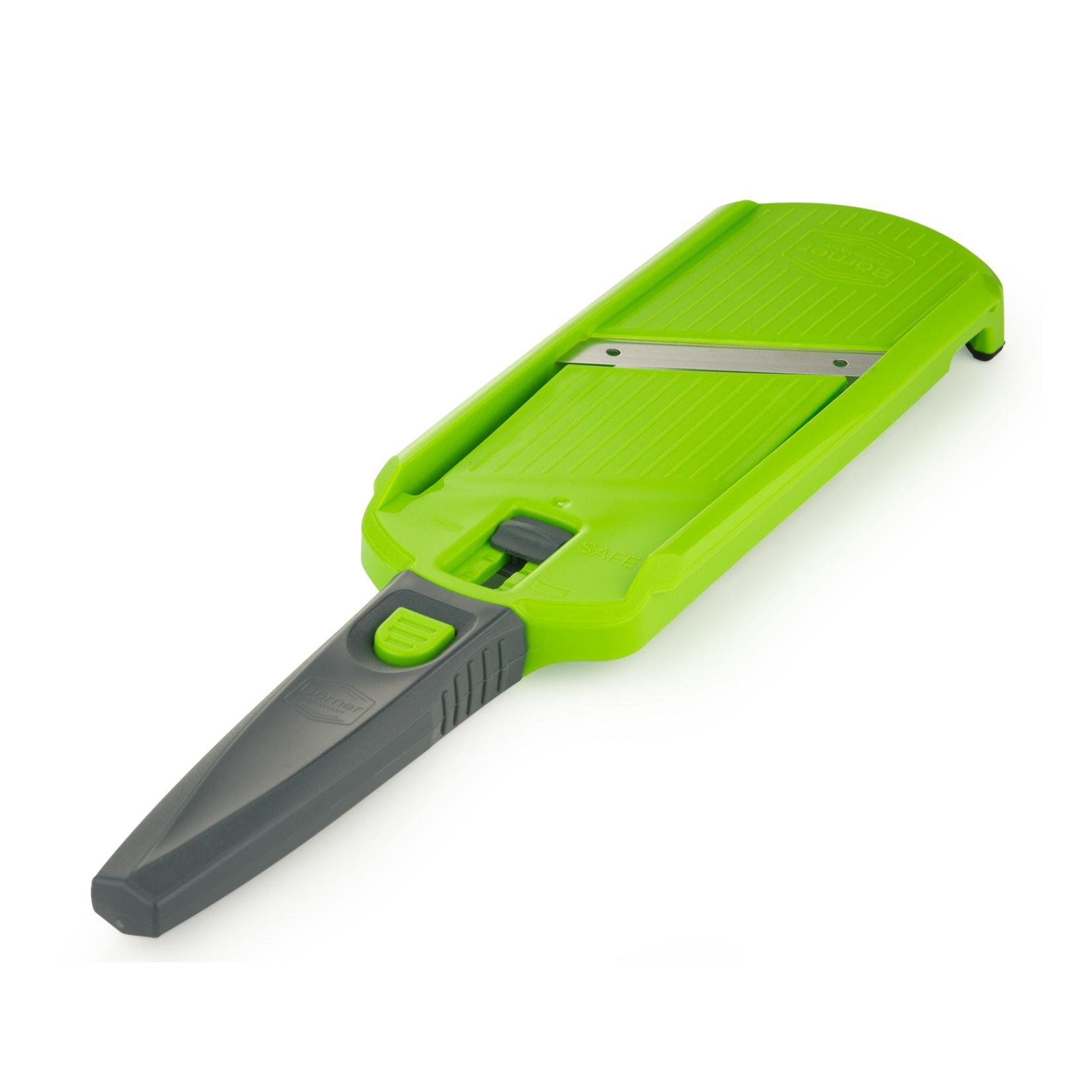 Börner Multi Slicer Gemüsehobel Kartoffelreibe Gurkenschneider handlicher Hobel Küchenraspel