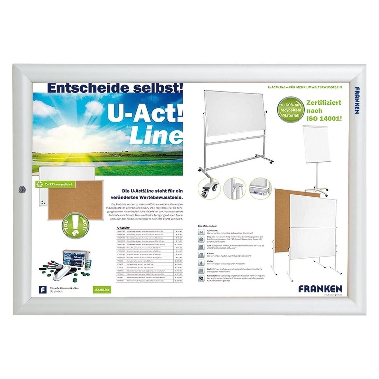 Franken Plakatrahmen Security Abschliessbar (BS1902)