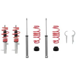 RedLine Gewindefahrwerk passend für Ford Fiesta JH und JD 1.25, 1.3, 1.4, 1.6, 1.4TDCi, 1.6TDCi, Baujahr 11.2001 - 2008 und passend für Ford Fiesta ST