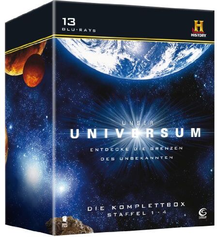 Cohen, Douglas J. - Unser Universum - Die Komplettbox, Staffel 1-4 (History) [Blu-ray] - Preis vom 04.10.2026 03:51:26 h