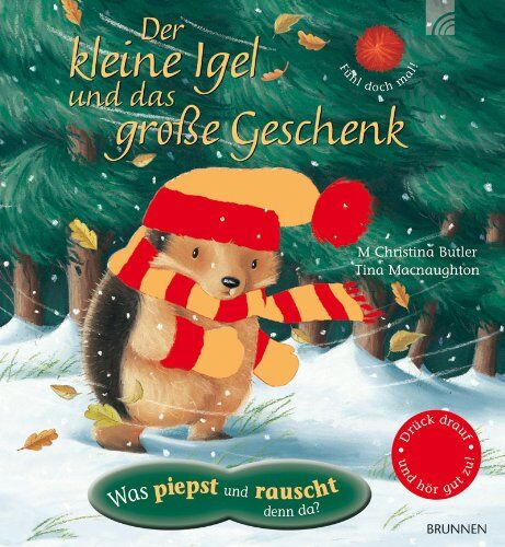 Butler, M. Christina - Der kleine Igel und das große Geschenk: Hör mal, was da piepst und rauscht! - Preis vom 30.09.2026 09:01:18 h