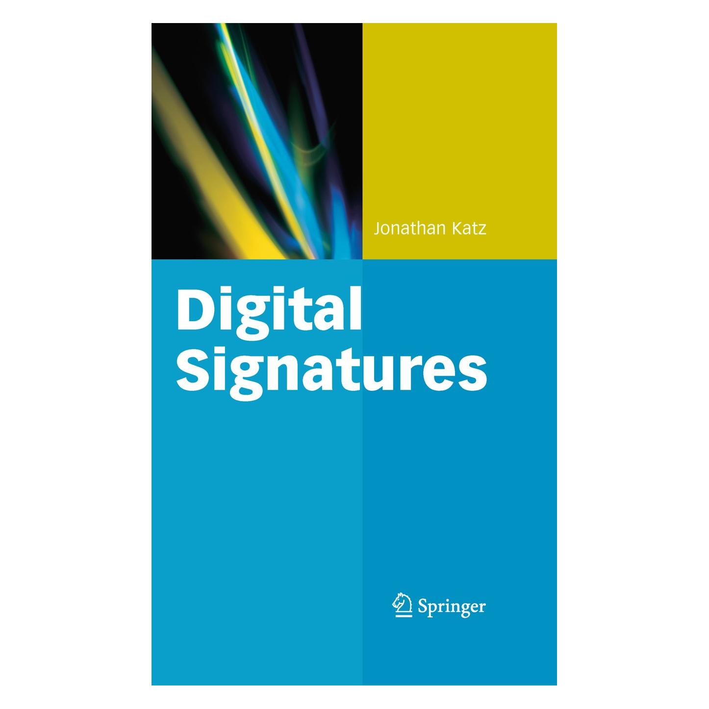 Springer Digital Signatures (9780387277110)