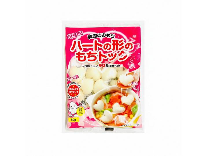 Mochi Tteok en Forme de Cœur, Saveur Originale