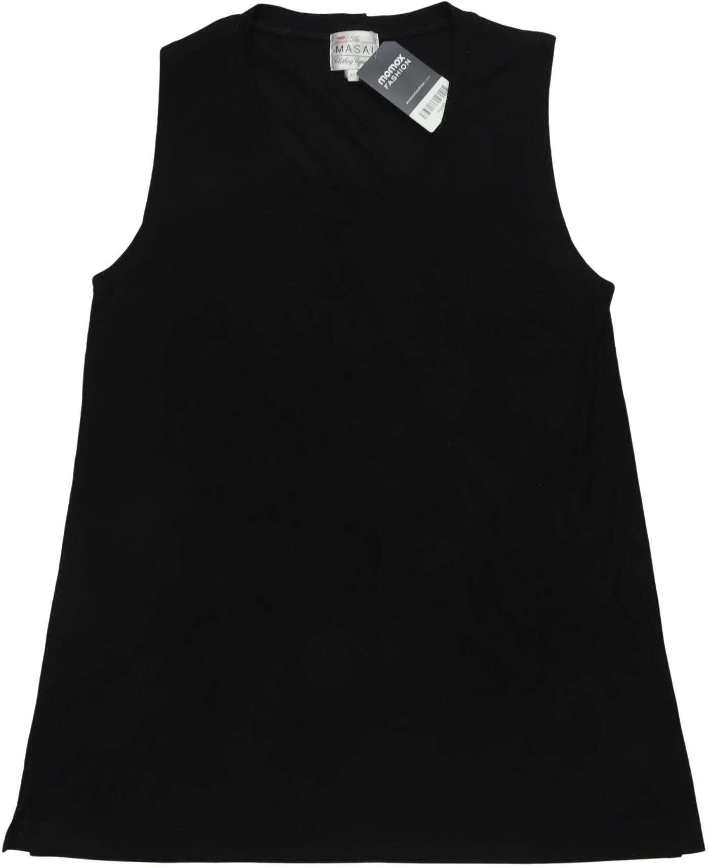 The Masai Clothing Company Damen Top, Schwarz, Gr. XL, Viskose / Synthetik - Second Hand