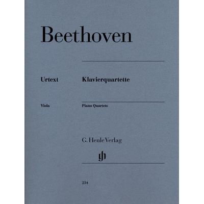 Ludwig van Beethoven - Klavierquartette -