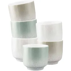 Seltmann Weiden Cappuccinotassen ohne Henkel Sento Home 300 ml 6er Set
