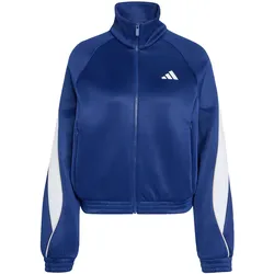 adidas W STADIUM TT Nylonjacke Damen | Gr. M | blau - blau
