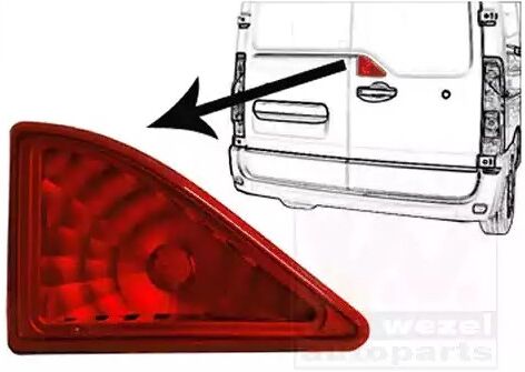 VAN WEZEL 4388929 Third brake light