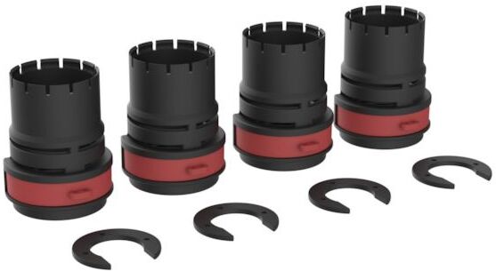 Bette BetteLevel Verriegelung B57-0423 mit Auslösespange, für 4 Montagefüße, für Duschwanne und Duschfläche