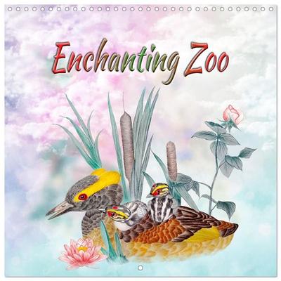 Enchanting Zoo (Wall Calendar 2027 12 × 12 Inch) CALVENDO 12 Month Wall Calendar