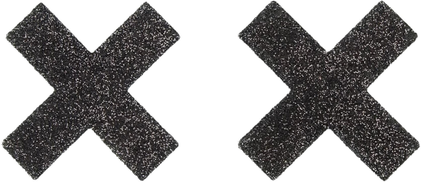 Cottelli - Glittering Nipple Sticker - X