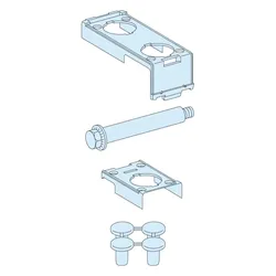 Schneider Electric LVS01104 PrismaSeT-P, Zubehör-Set, für Grundgerüst