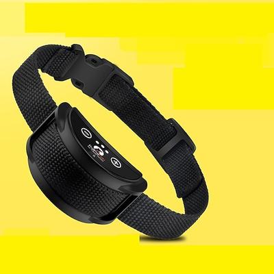 No Shock Anti-Bell-Halsband für Hunde und Katzen, Aiti-Belltrainer, wiederaufladbar, wasserdicht, kein Schaden