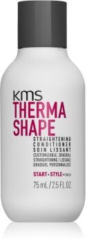KMS Thermashape Straightening Conditioner condicionador profundamente nutritivo para cabelo danificado pelo calor 75 ml. Thermashape Straightening Conditioner