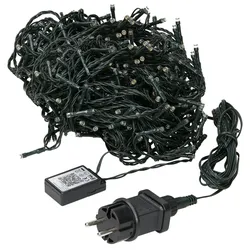 ECD Germany LED Lichterkette 54 m 720 LEDs Kaltweiß IP44 Innen/Außen Weihnachtsbaum Lichterkette Weihnachtsbeleuchtung
