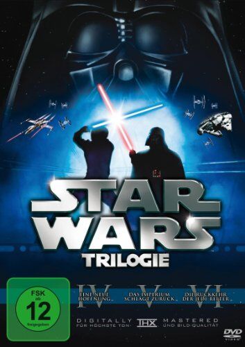 George Lucas - Star Wars - Trilogie, Episode IV-VI [3 DVDs] - Preis vom 08.10.2026 07:26:42 h