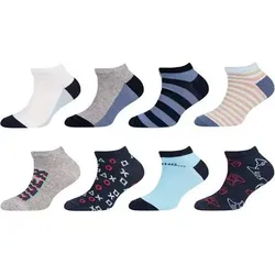 CAMANO Sneakersocken motiv, Größe 27/30 in Bunt Bunt