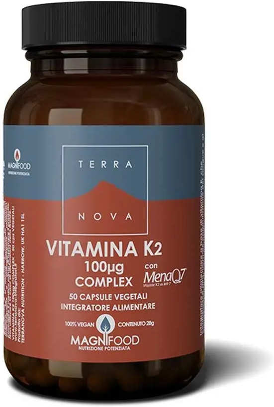 FORLIVE Srl Terranova, Vitamina K2 Complex, 50 Capsule