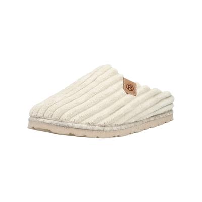 Hausschuh ROHDE "Rohde Hausschuhe Textil", Damen, Gr. 36, beige (weiß), Textil, Schuhe Hausschuh