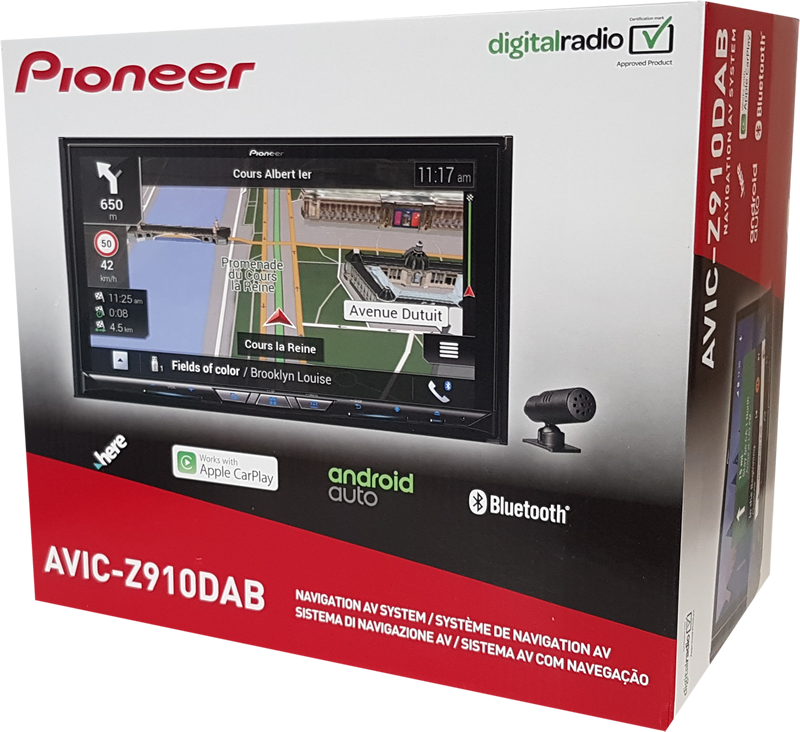 Pioneer AVIC-Z910DAB inkl. DAB Antenne